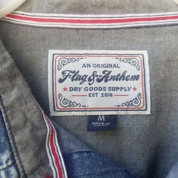 FLAG & ANTHEM DRY GOODS SUPPLY PLAID DENIM - Picture 3 of 14